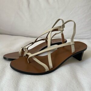 ATP Atelier Ivory/Cream Strappy Sandals